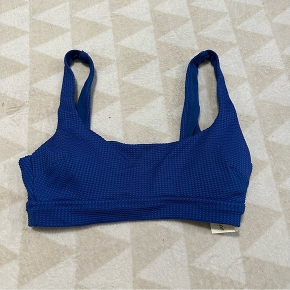 American eagle blue scoop neck bikini top - Picture 1 of 2